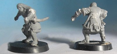 Les figurines assembles