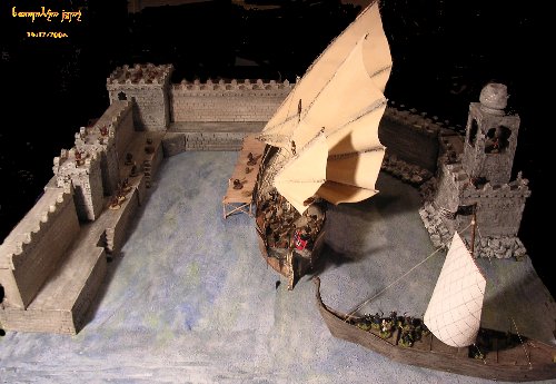 Port d'Umbar : premières peintures